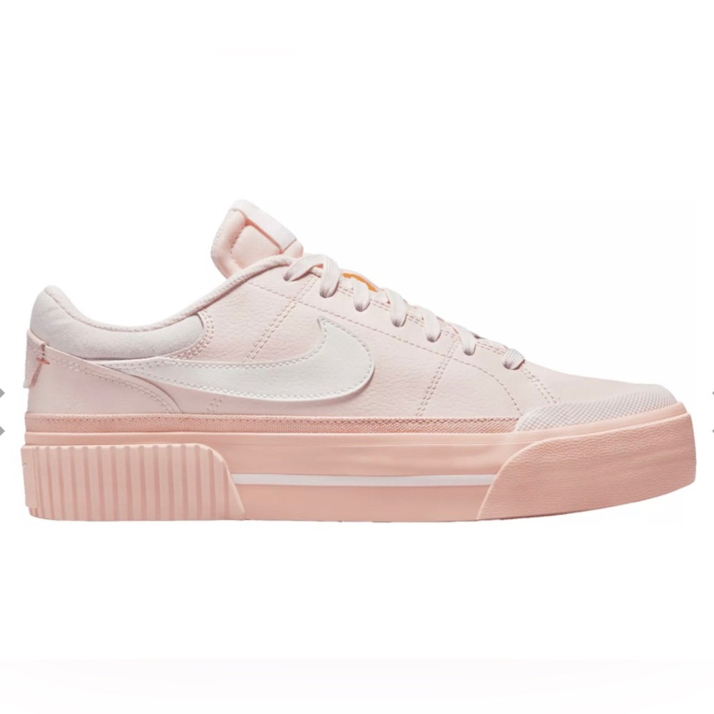 Nike Women's Court Legacy Lift Shoes Platform Light Pink Size US 9.5
